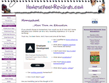 Tablet Screenshot of homeschool-rewards.com